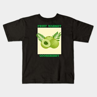 Fruit market gooseberry Kids T-Shirt